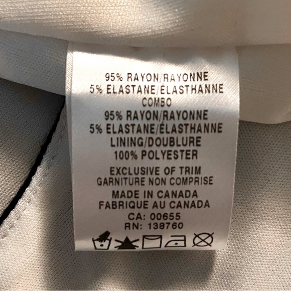 NWT-MICHELstudio~Women’s Sleeveless Dress~Two-Tone~ Size X (Euro 44) - Picture 8 of 9